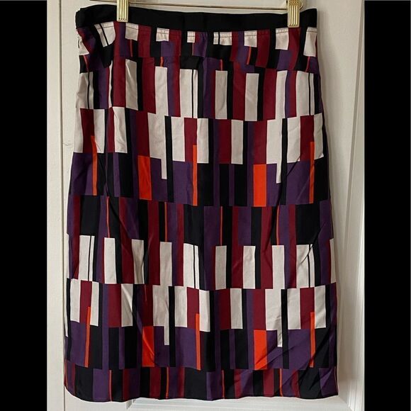 Rag & Bone Bus Seat Silk Skirt - Picture 1 of 8